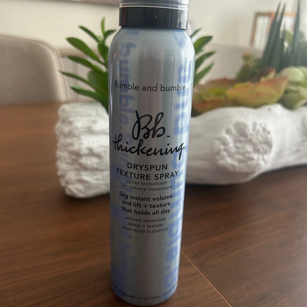 Bumble and Bumble Thickening Dryspun Texture Spray 3.6oz/150ml Brand New